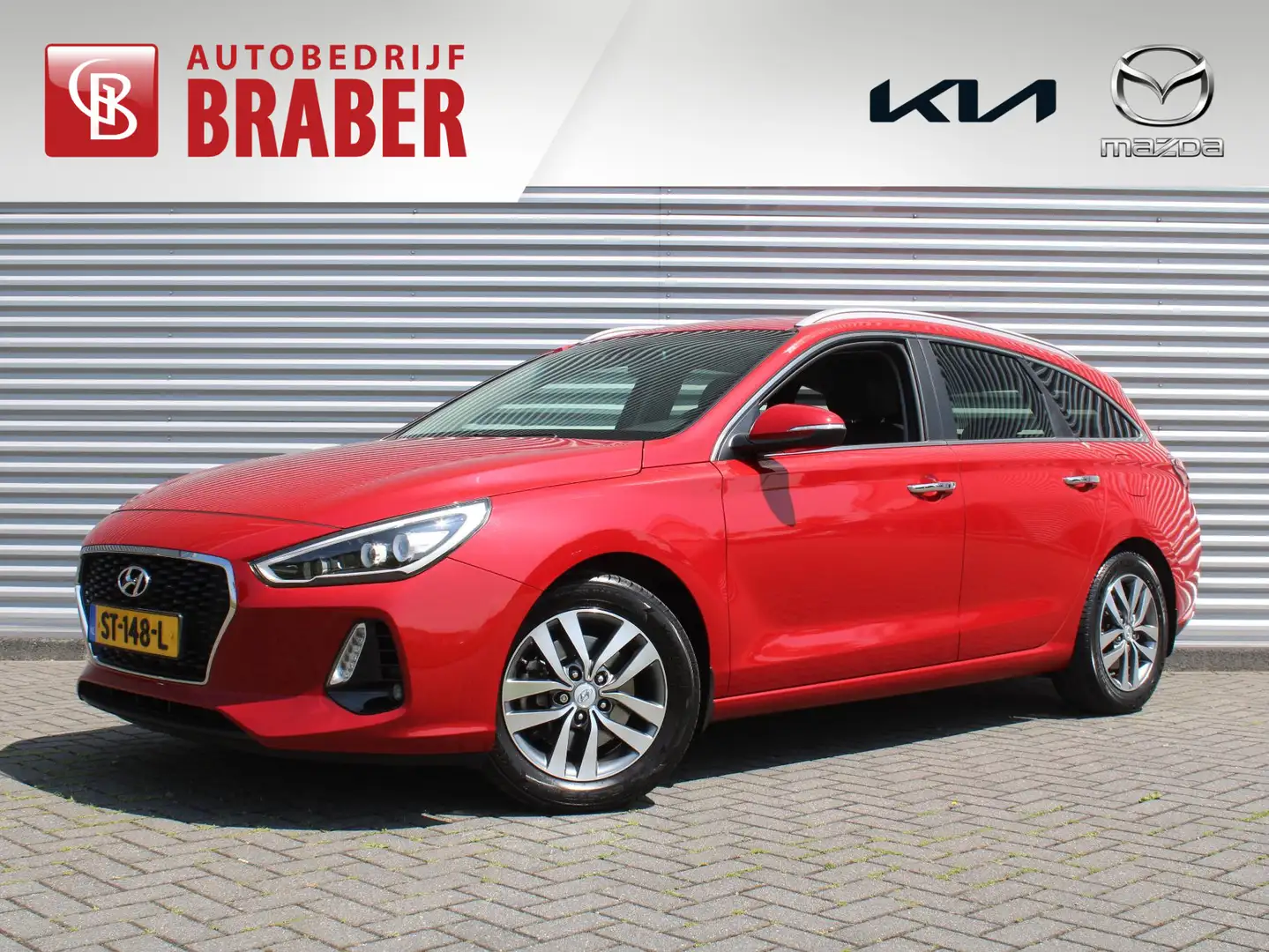 Hyundai i30 Wagon 1.4 T-GDI Premium | 16" LM | Airco | Cruise Rood - 1