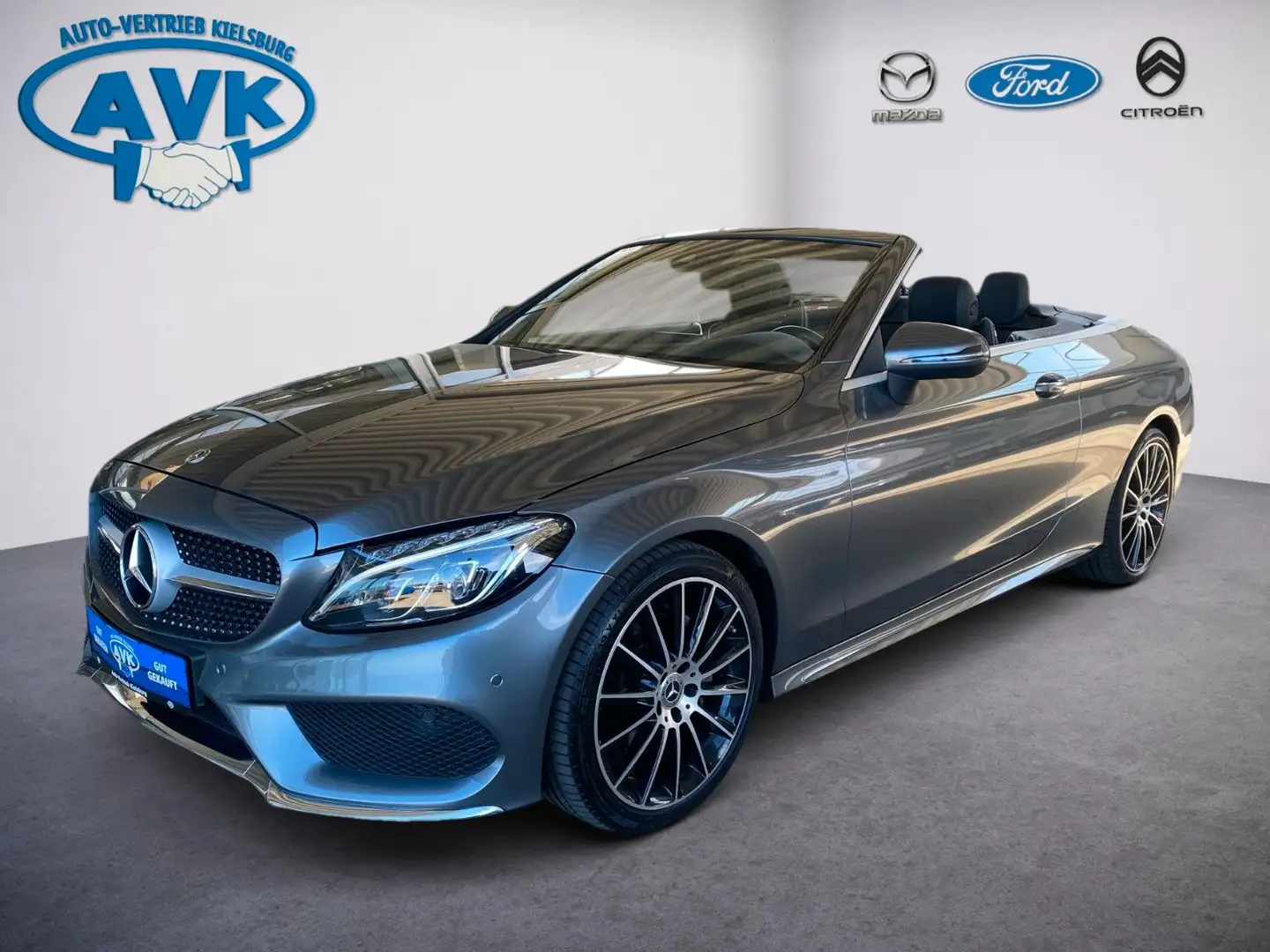Mercedes-Benz C 200 C -Klasse Cabrio C 200 AMG-Line Сірий - 2