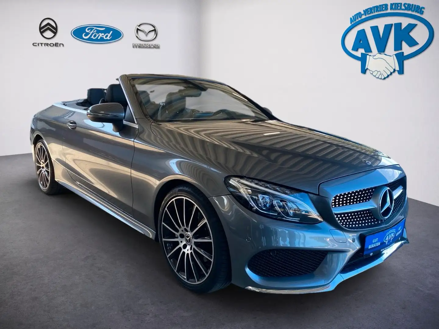 Mercedes-Benz C 200 C -Klasse Cabrio C 200 AMG-Line Сірий - 1