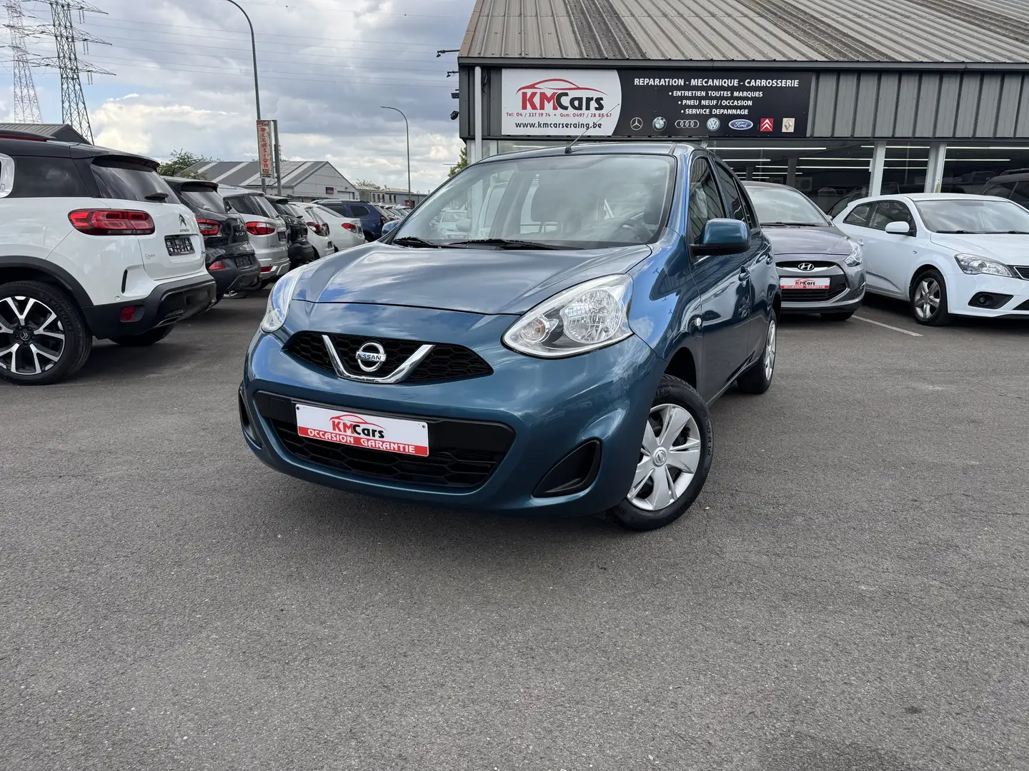 Nissan Micra 1.2i ESSENCE / CLIMATISATION / 34.000 KILOMETRES / Blauw - 1