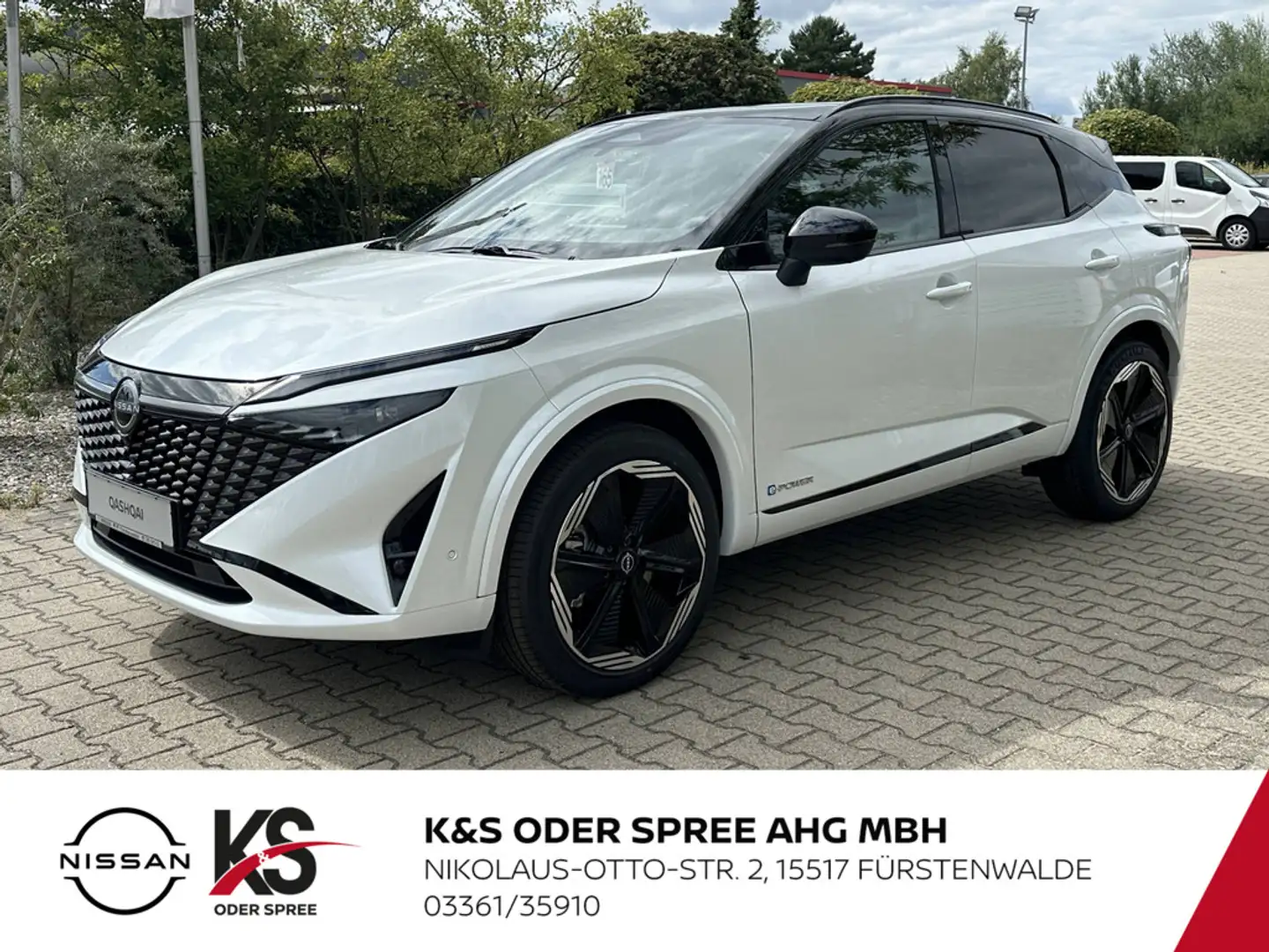 Nissan Qashqai MY24 1.5 VC-T e-POWER 190 PS 4x2 N-Design PGD Bose Weiß - 1
