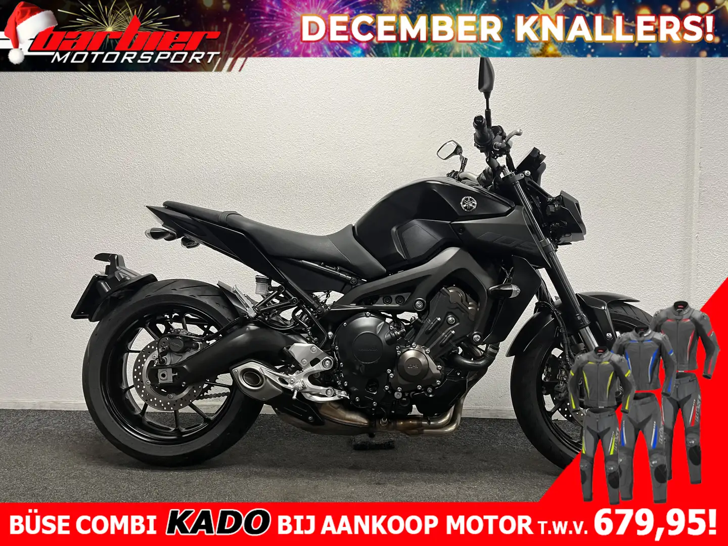 Yamaha MT-09 ABS Fekete - 1