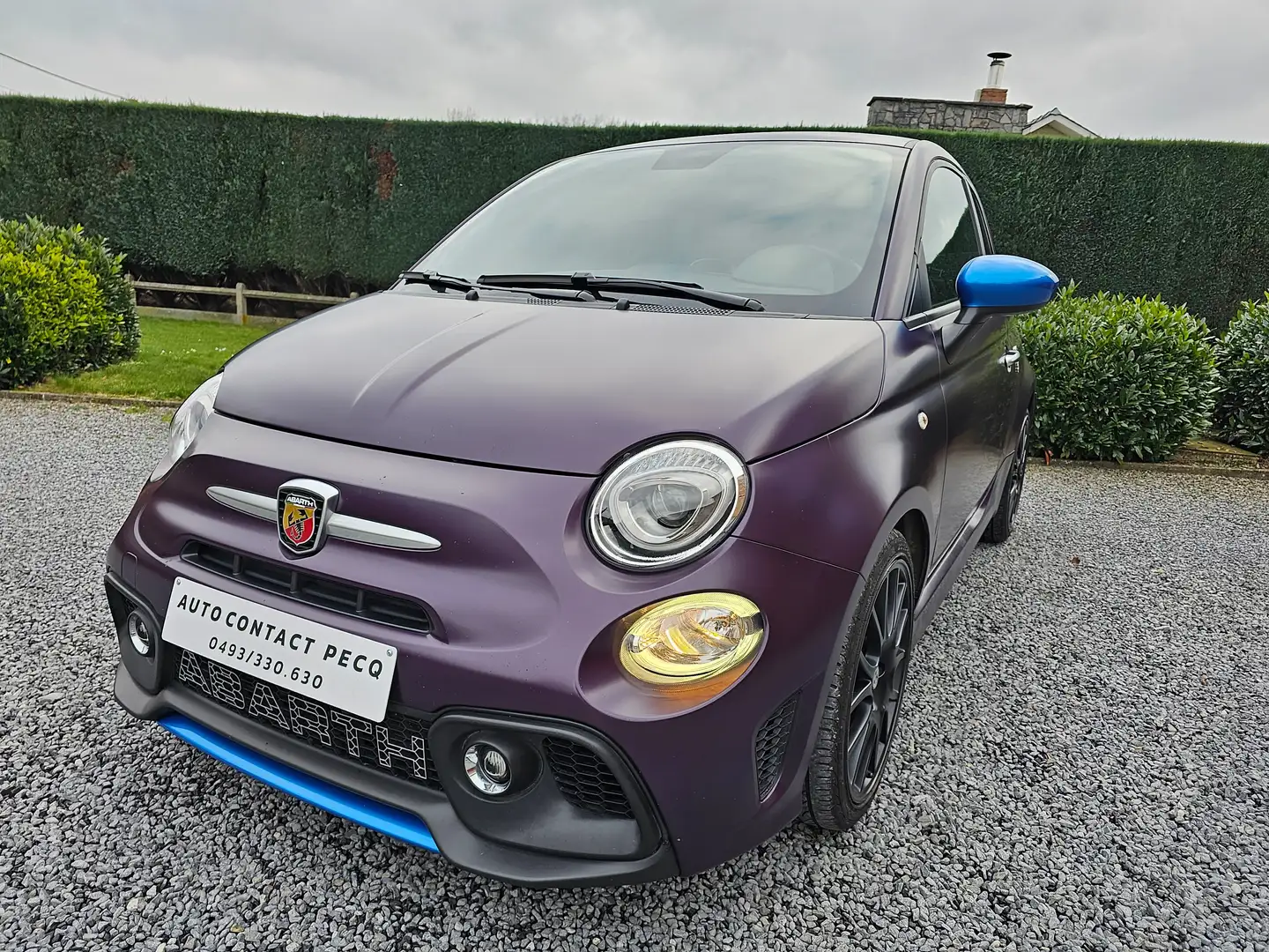 Abarth 595 Fiat 500 Paars - 1