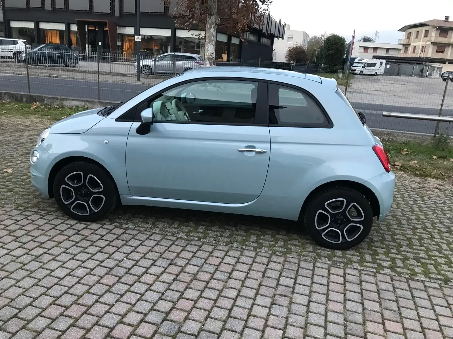Fiat 500 1.0 hybrid 70cv no bollo appcarplay cruiser NEOPAT Bleu - 2