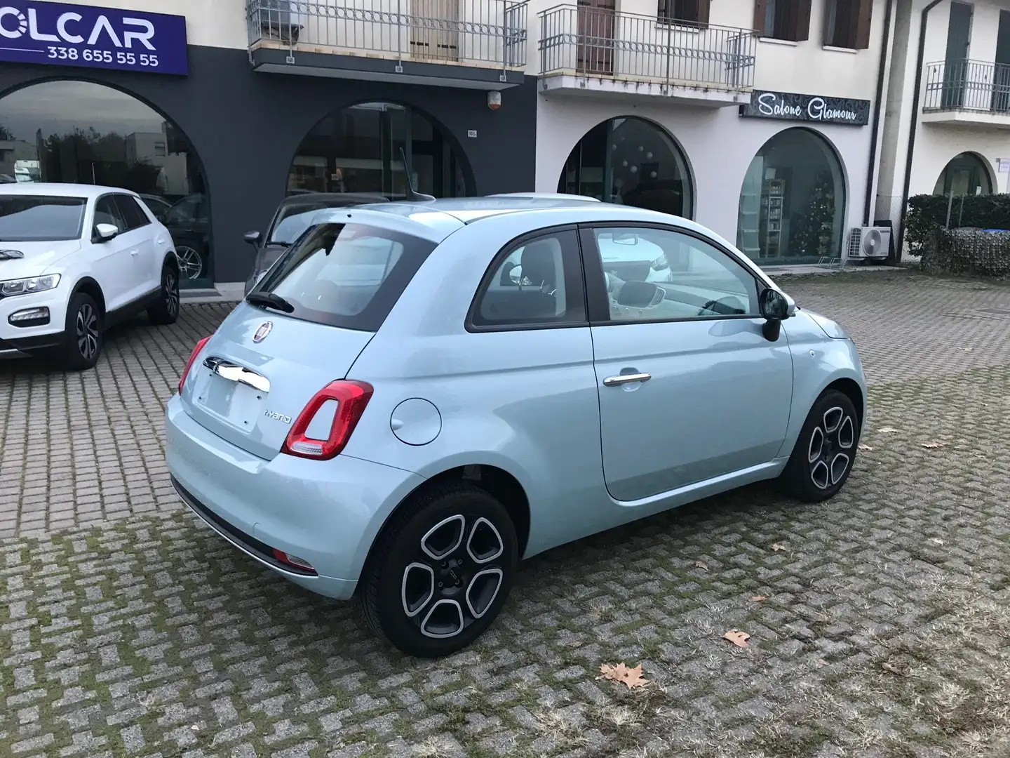 Fiat 500 1.0 hybrid 70cv no bollo appcarplay cruiser NEOPAT Bleu - 1