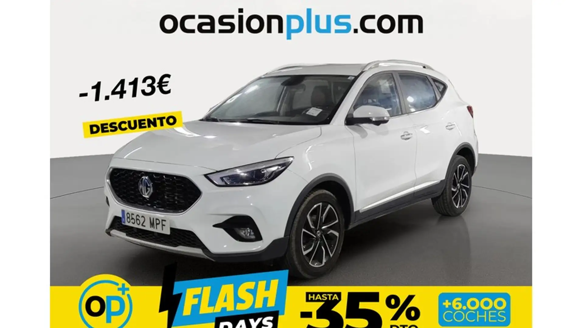 MG ZS 1.5 VTi-Tech Luxury 78kW Weiß - 1