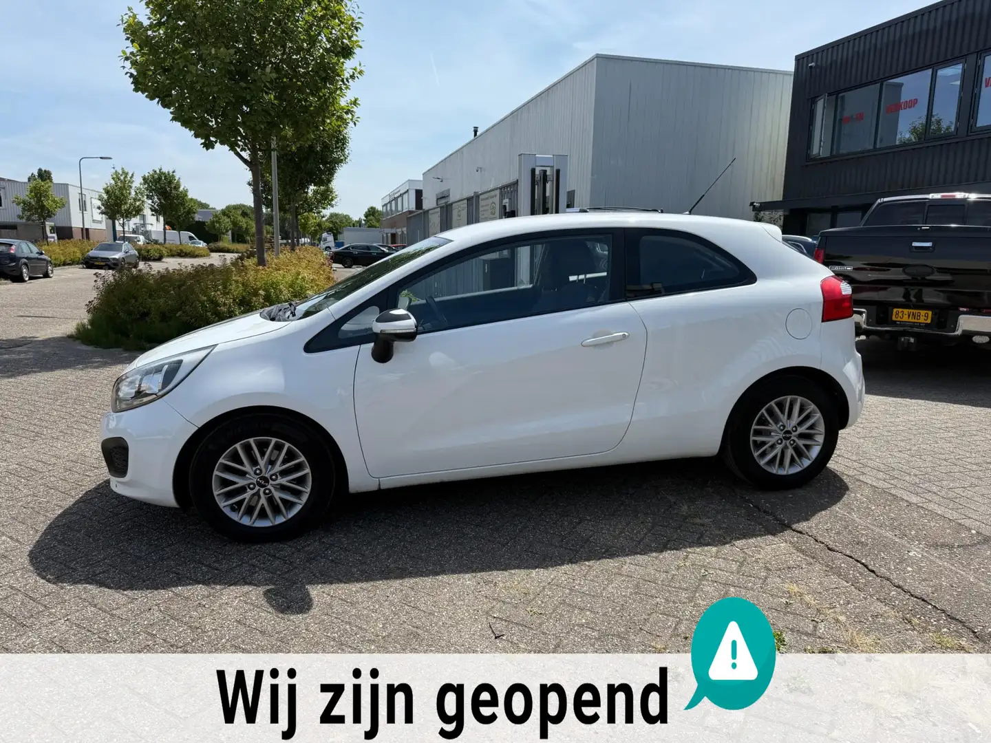 Kia Rio 1.2 CVVT l met een nieuwe APK leverbaar! Wit - 2