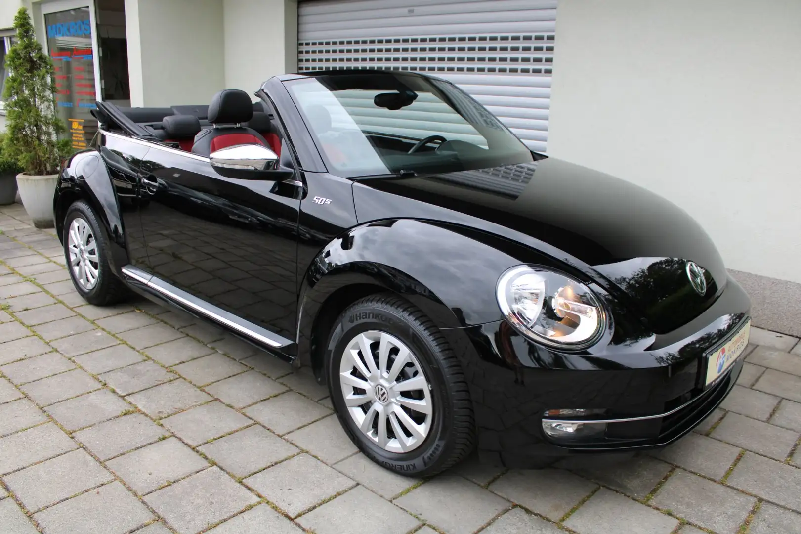 Volkswagen The Beetle Cabriolet 50s  1.Hand Leder Klimaautoma Noir - 1