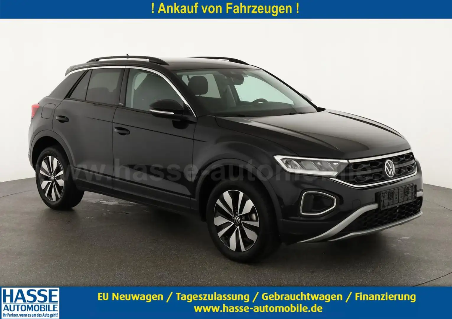 Volkswagen T-Roc Move 1.5 TSI DSG Move, Kamera, Winterpaket, ACC... Schwarz - 1