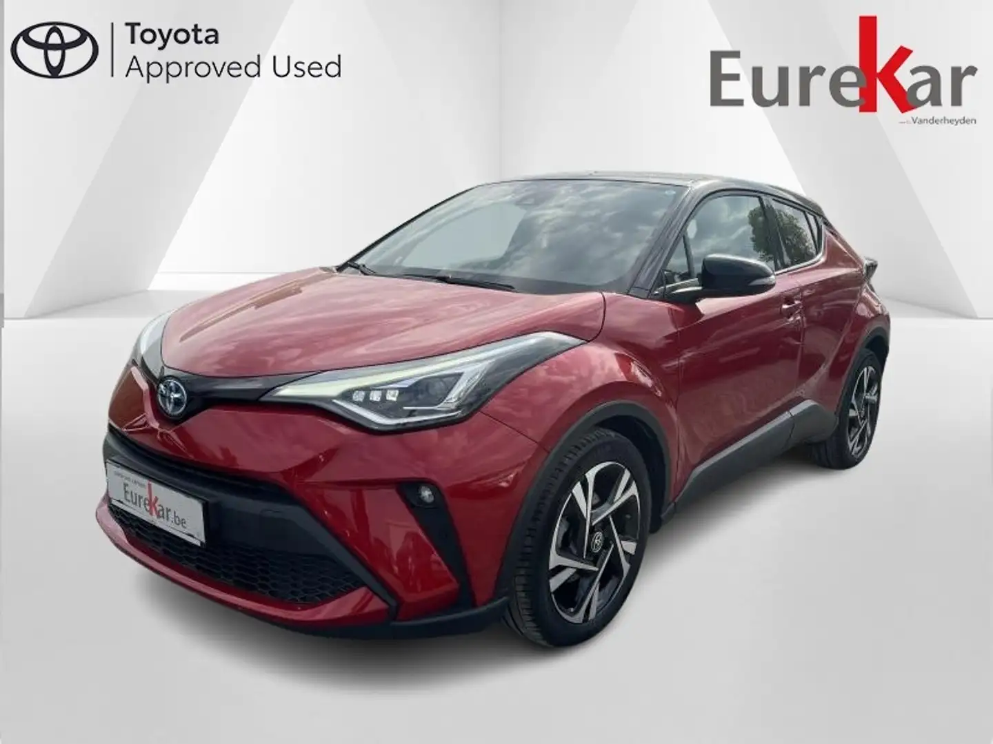 Toyota C-HR 1.8 Hybrid CVT C-LUB Bi-Tone Rood - 1