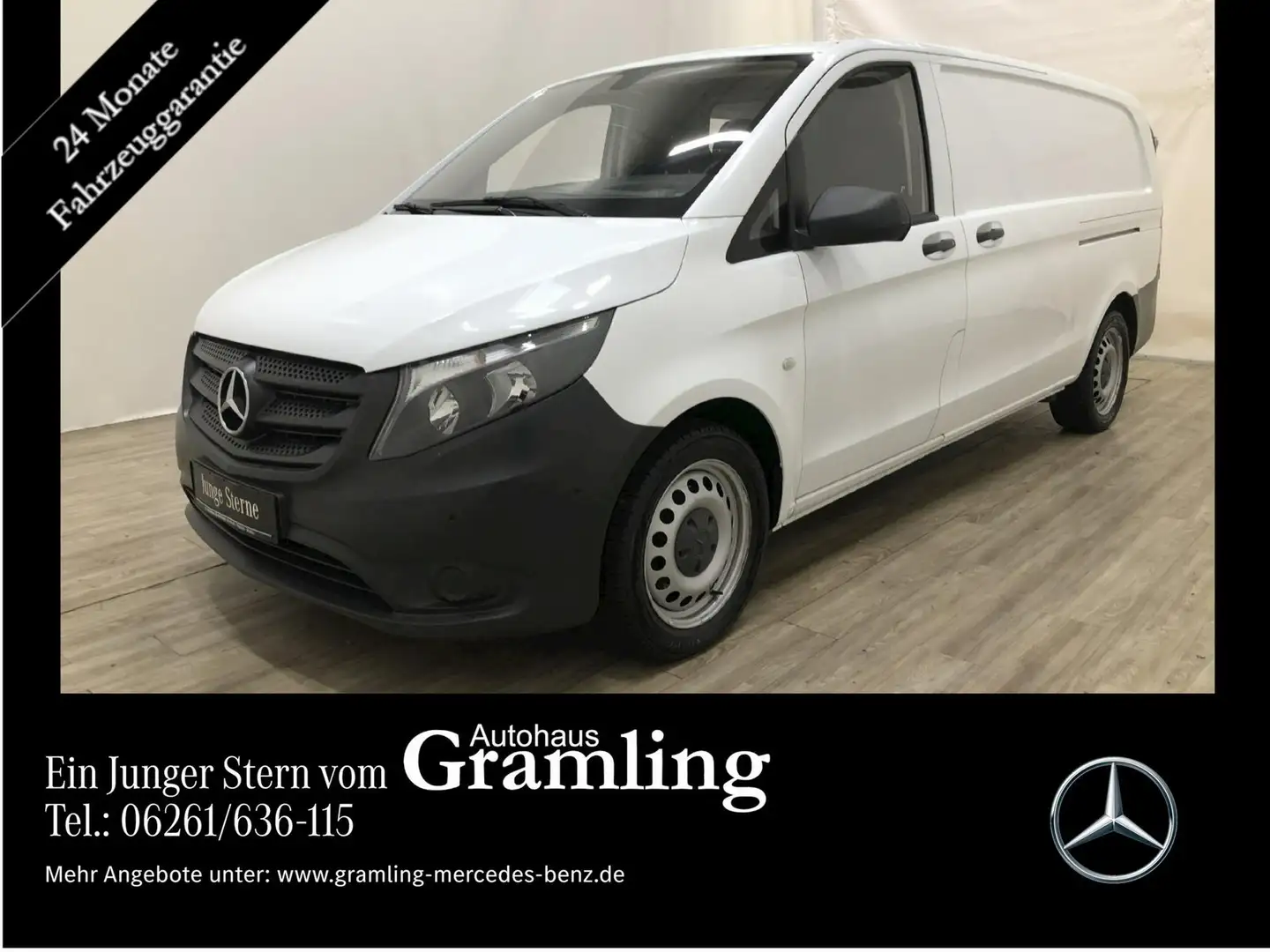 Mercedes-Benz Vito 114 CDI extralang Automatik*AHK*Kamera*PTS* Weiß - 1