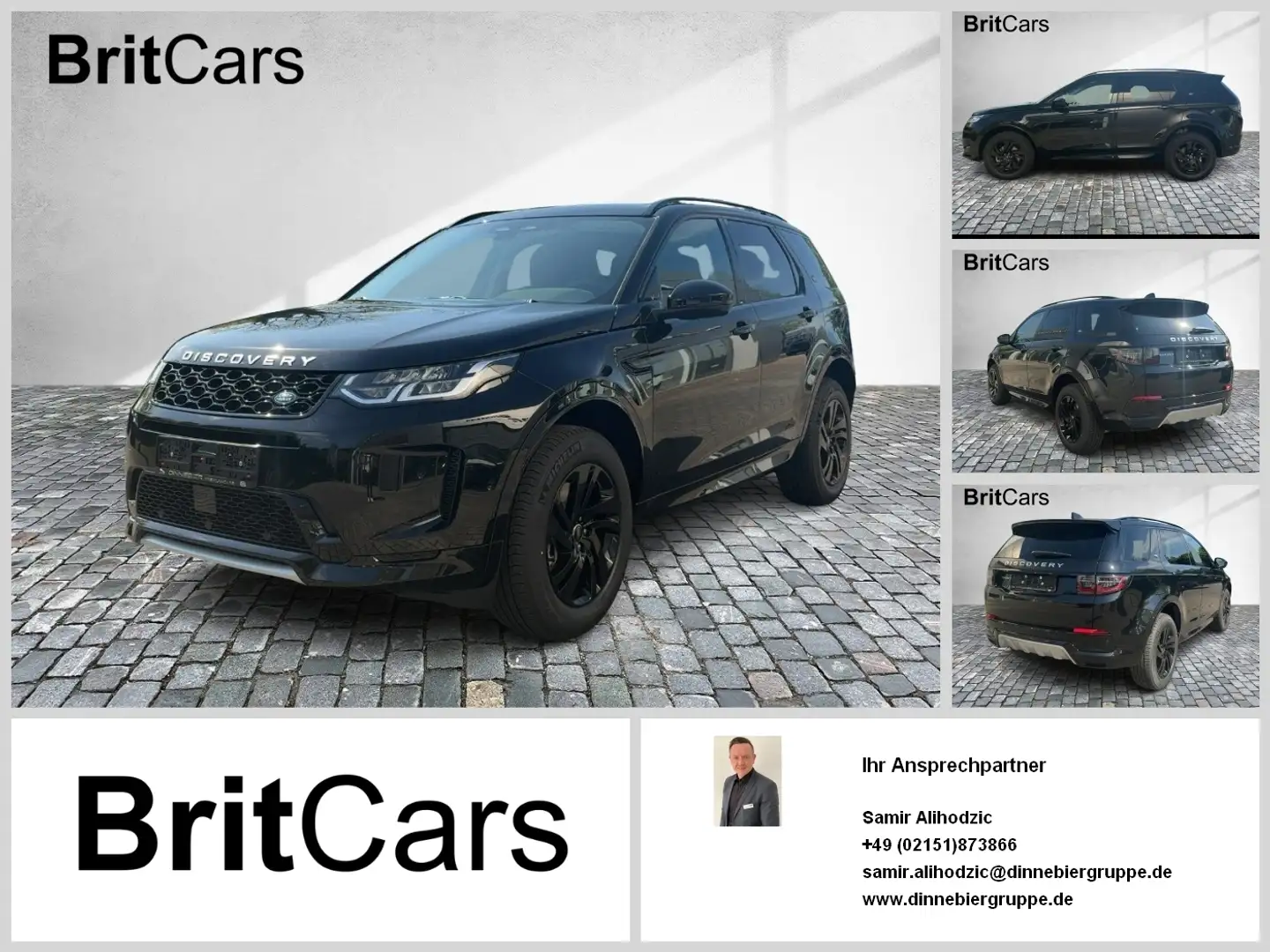 Land Rover Discovery Sport D165 S *el. AHK*WinterPaket* LM Schwarz - 1