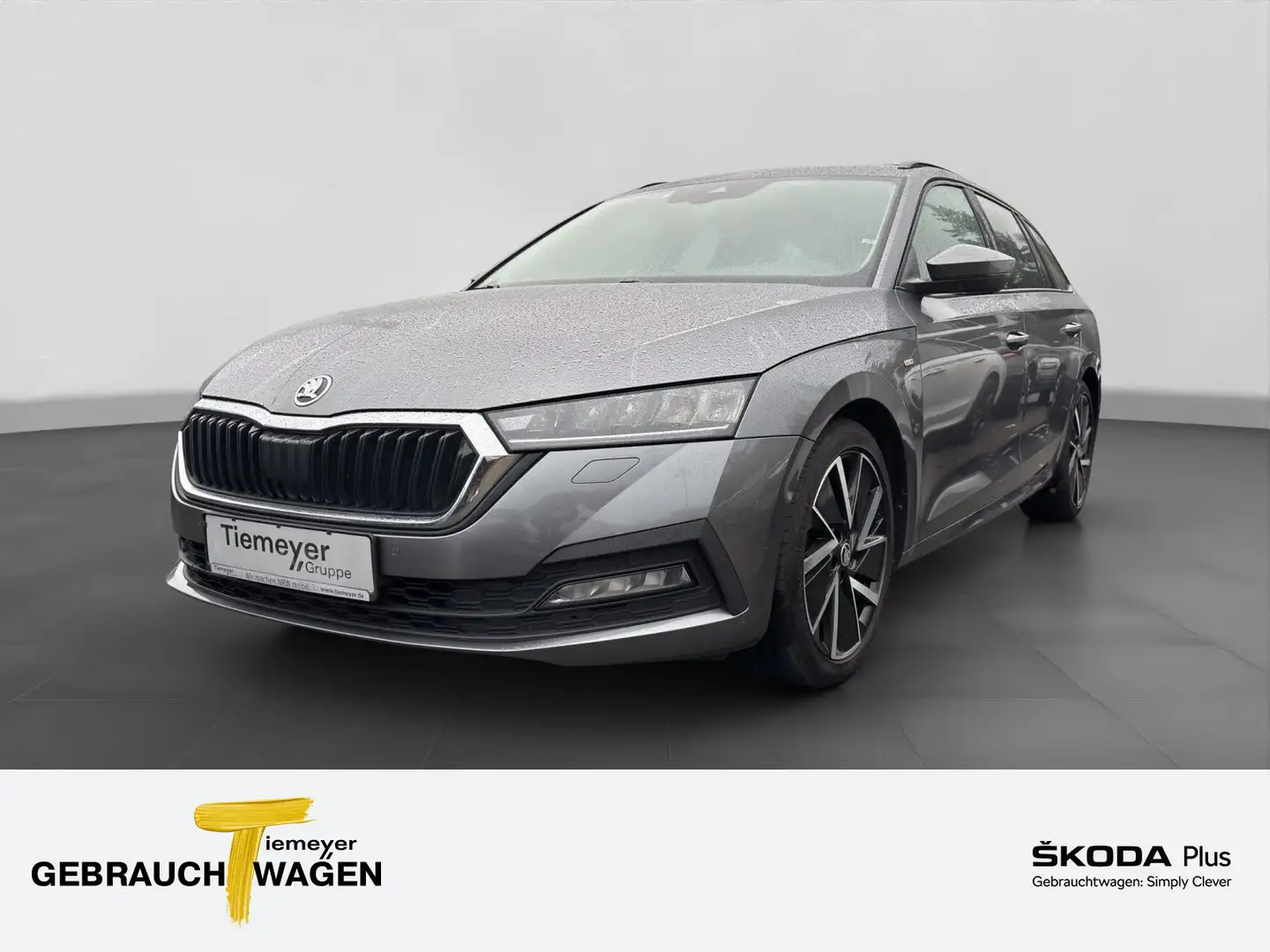 Skoda Octavia Combi 2.0 TDI CLEVER LM18 KAMERA SMARTLI Gris - 1