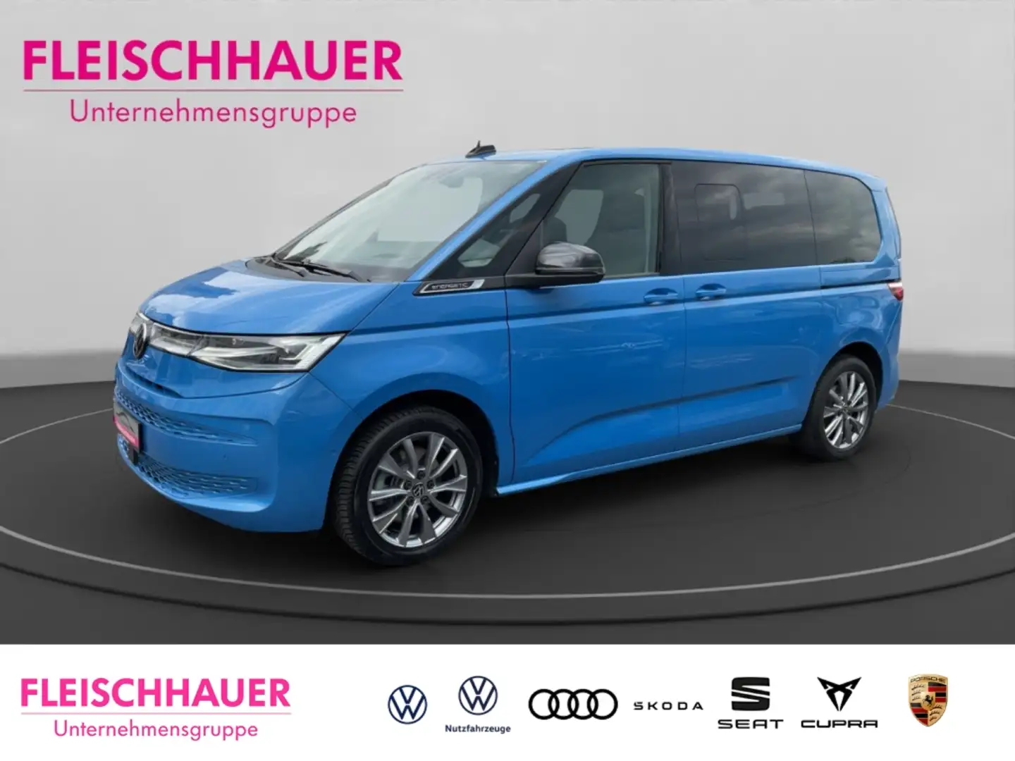 Volkswagen T7 Multivan 1.4 TSI DSG eHybrid HUD AD Panorama Navi Digitales Blau - 1