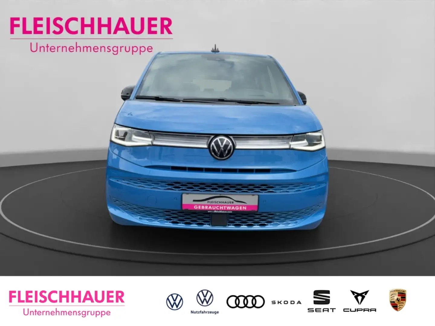 Volkswagen T7 Multivan 1.4 TSI DSG eHybrid HUD AD Panorama Navi Digitales Blau - 2