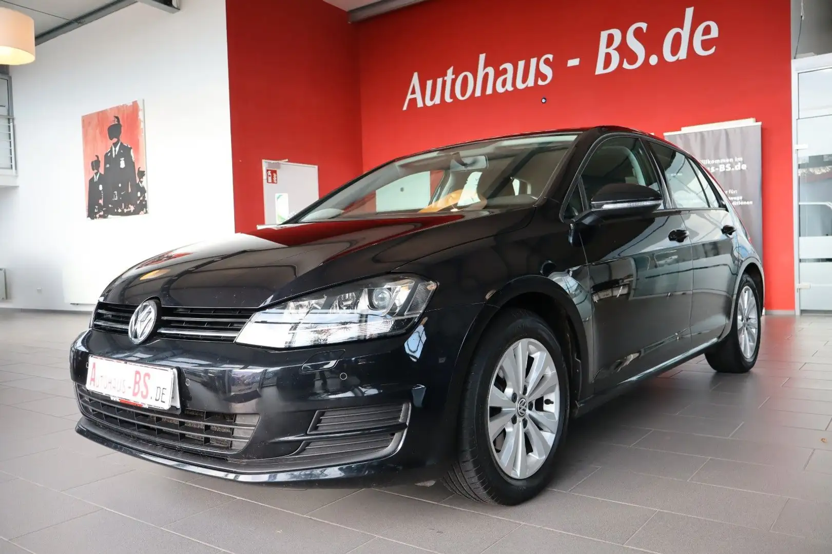 Volkswagen Golf VII Lim Comfortline 1.4 BMT,PDC,AluXenon1Hd Zwart - 1
