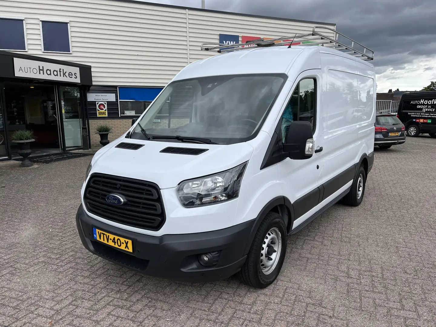 Ford Transit 350 2.0 TDCI L2H3 Trend L2H3, RVS imperiaal met la - 1