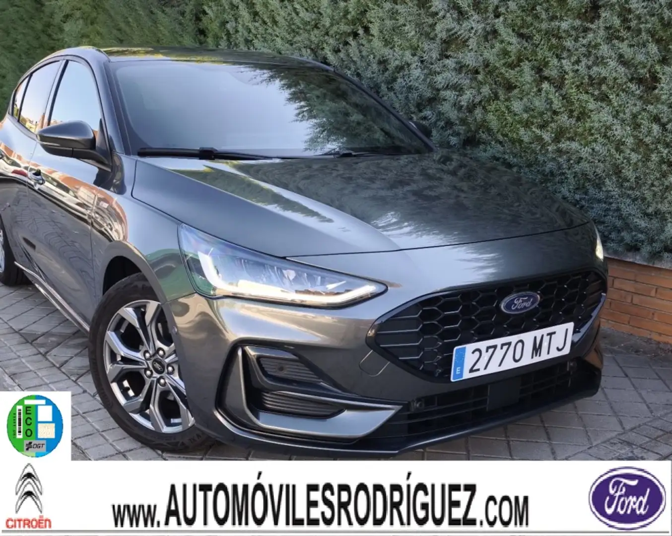 Ford Focus 1.0 Ecoboost MHEV ST-Line X 155 Aut. Gris - 1