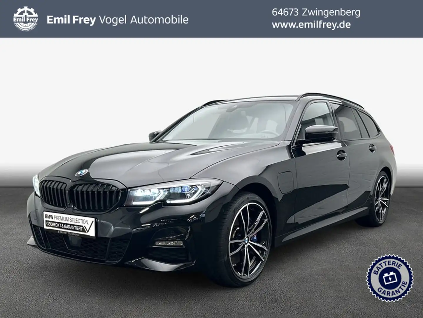 BMW 330 e Touring xDrive Aut. M Sport Schwarz - 1
