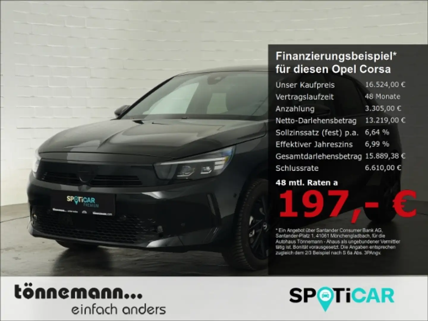 Opel Corsa F FACELIFT GS+LED MATRIX+NAVI+RÜCKFAHRKAMERA+SITZ- Noir - 1