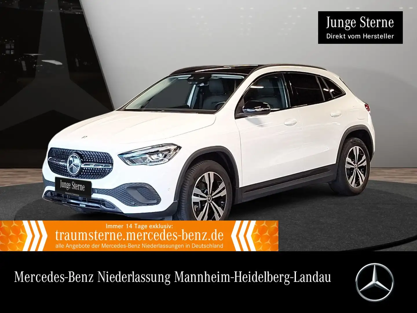 Mercedes-Benz GLA 250 e PROGRESSIVE+NIGHT+PANO+LED+KAMERA+TOTW Weiß - 1