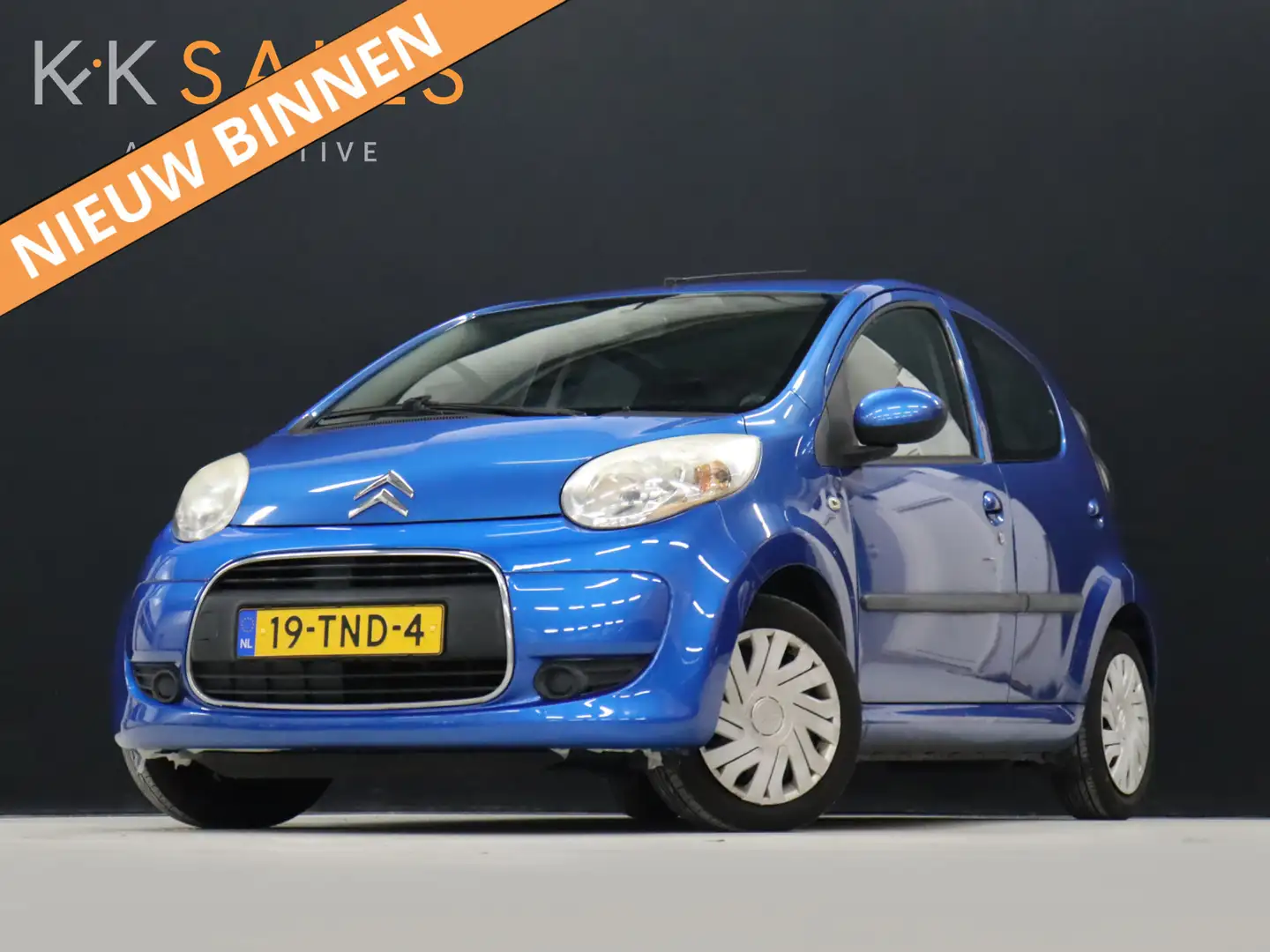 Citroen C1 1.0-12V Selection [ELEK. RAMEN VOOR, TOERENTELLER, Blauw - 1