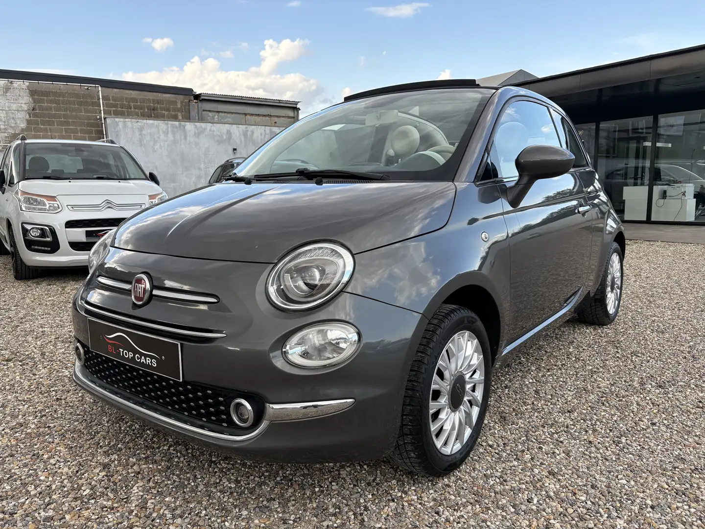 Fiat 500C 1.2i Pop ** 12 Mois De Garantie ** Grijs - 1