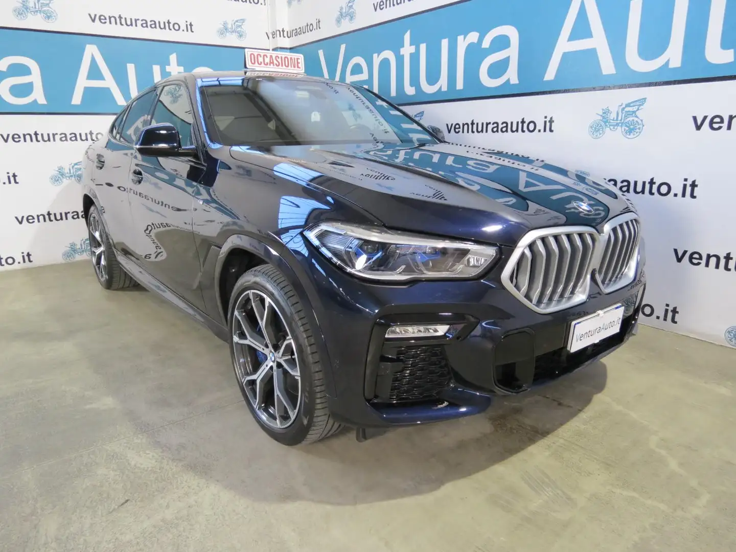 BMW X6 X-Drive 30d 286 CV MHEV 48V M-Sport A/T Blauw - 1