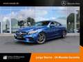 Mercedes-Benz C 200 Coupé AMG/LED/AHK/PanoD/RfCam/Assistenz-P Bleu - thumbnail 1