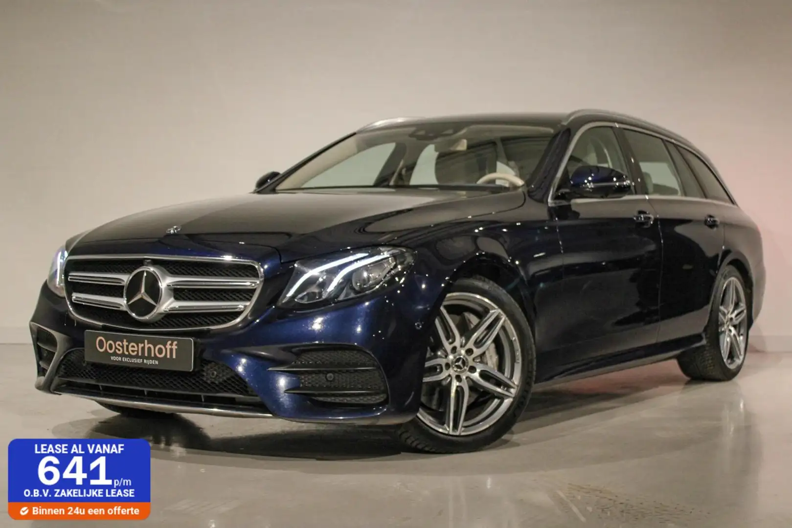 Mercedes-Benz E 350 Estate d Sport Edition AMG LINE Bleu - 1