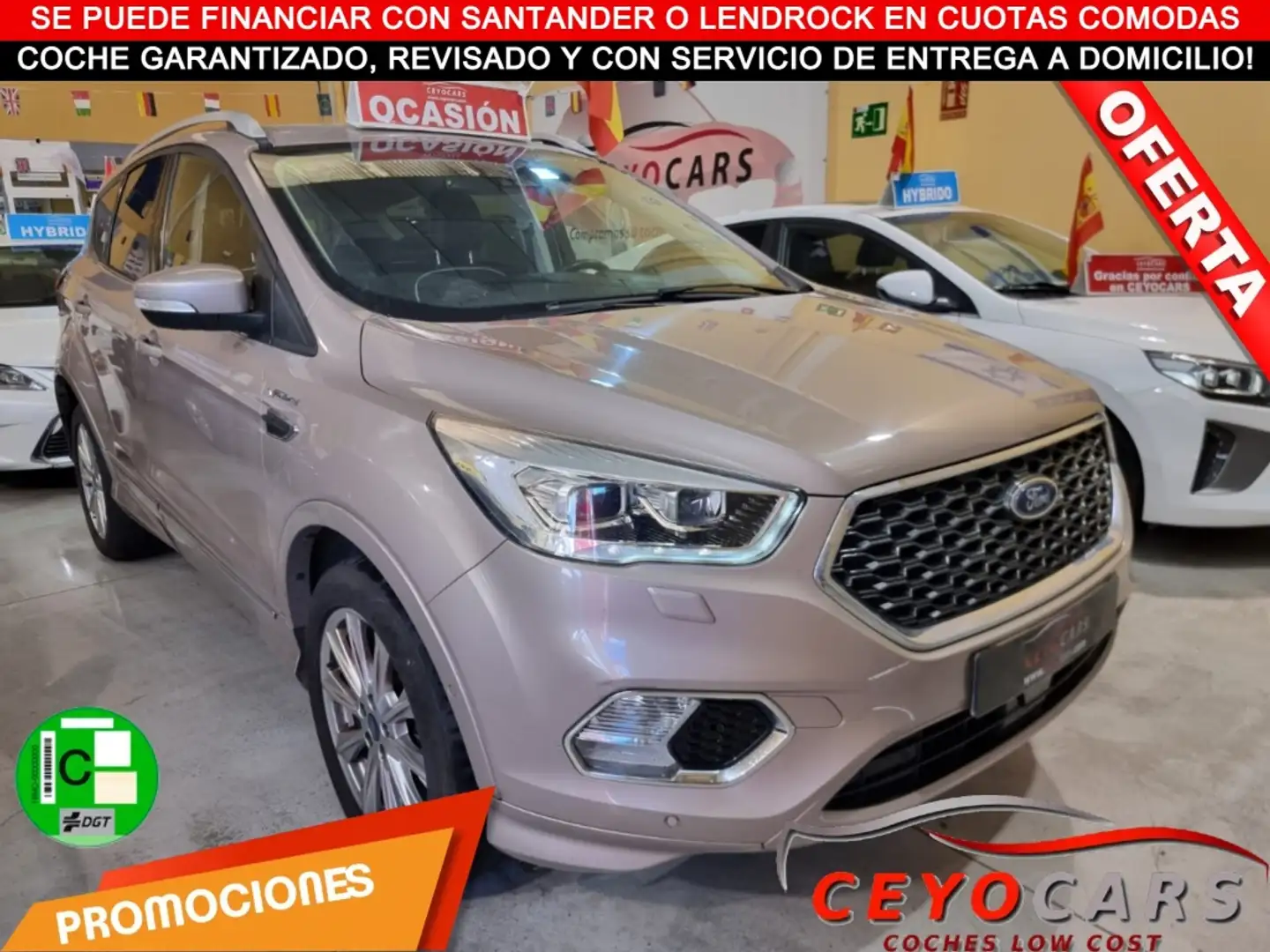 Ford Kuga Vignale 2.0TDCi Auto S&S 4x4 PS 180 Beige - 1
