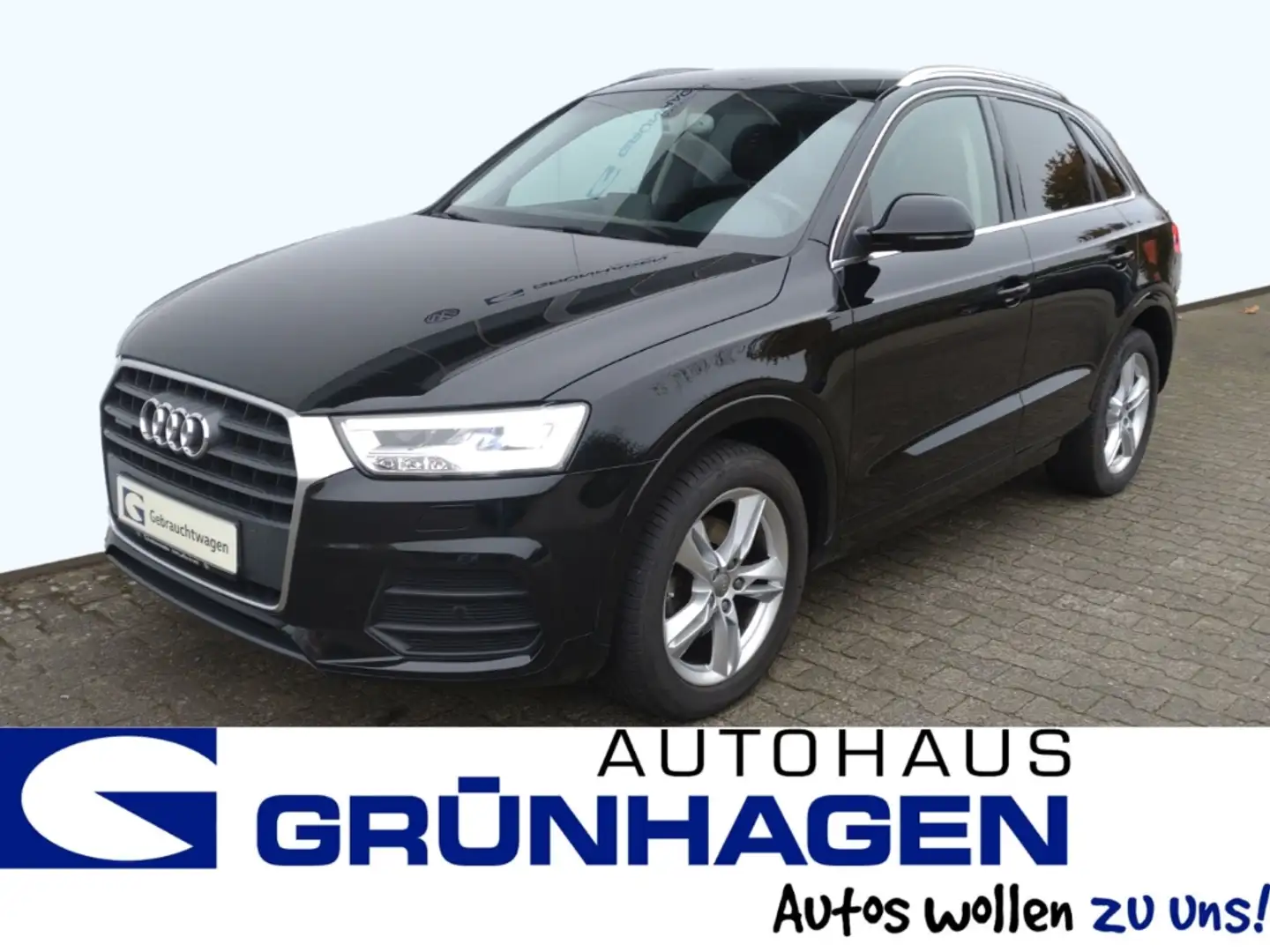 Audi Q3 2.0 TDI quattro sport Navi LED Scheinw. Kamera Černá - 1