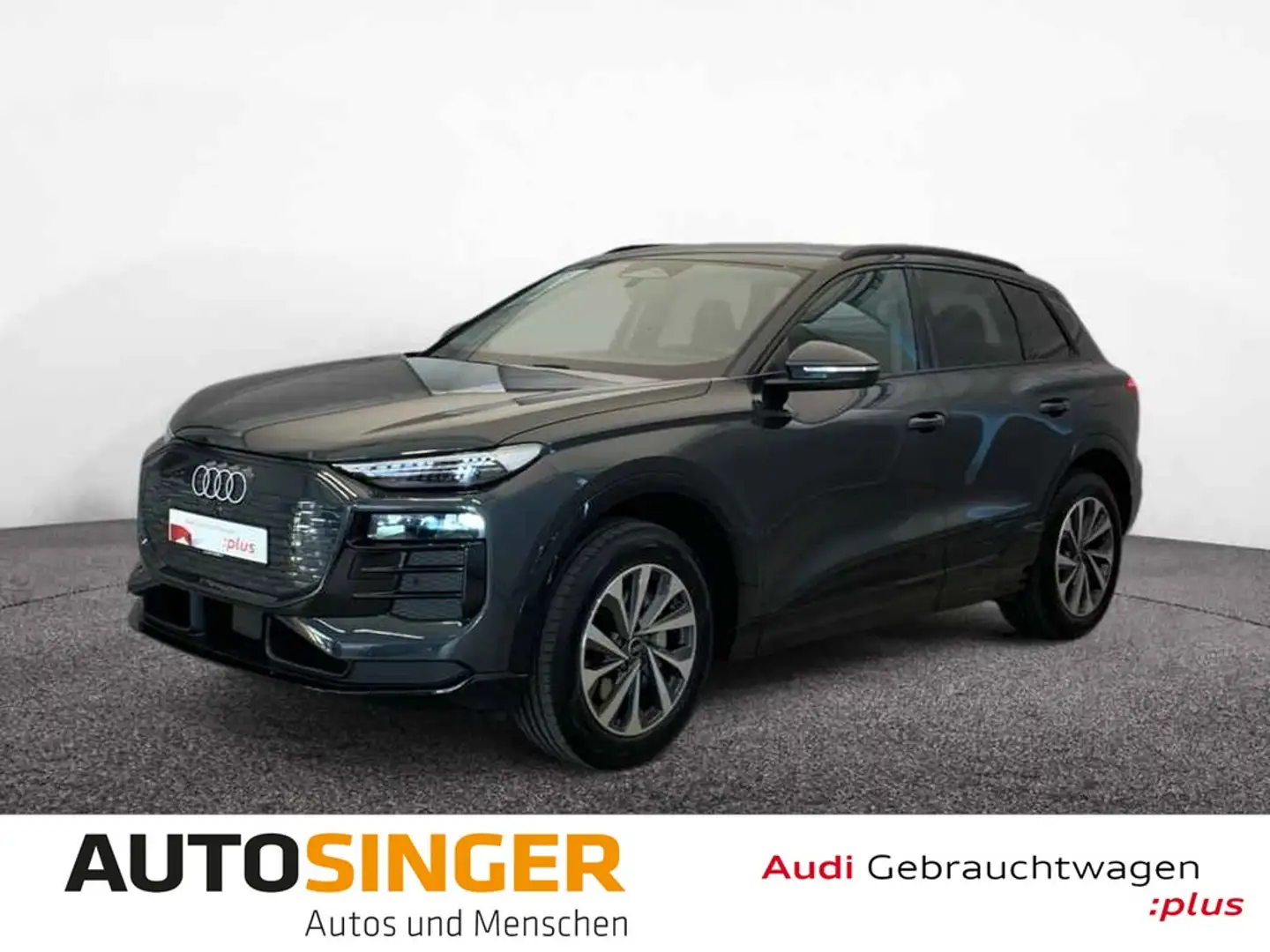 Audi Q6 e-tron *WÄRME*360*NAVI*ACC*LED*ALU19*SHZ* Gris - 1
