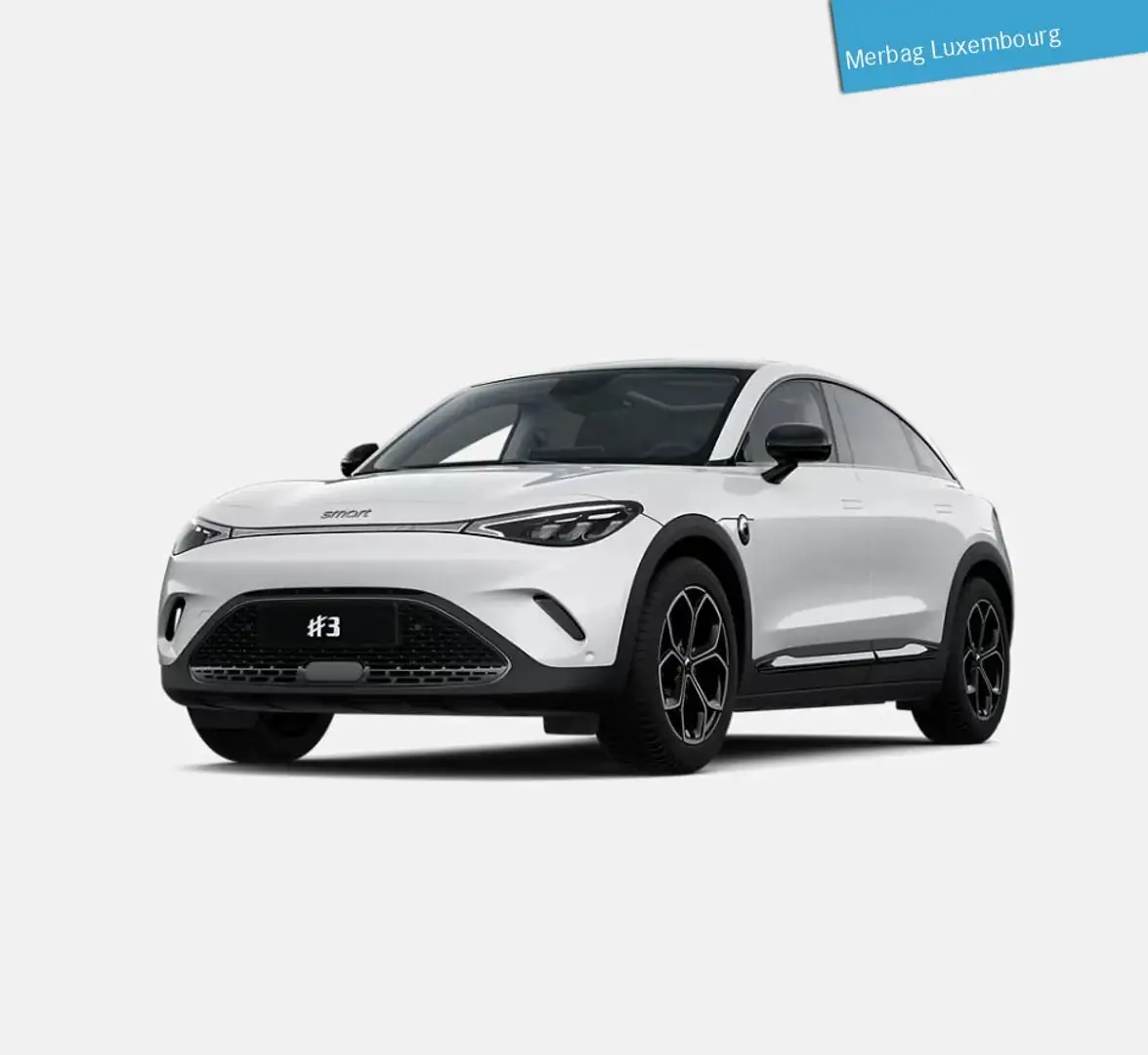 smart #3 #3 Pro+ (66kWh) (+3.000 Euro Klimabonus Luxembourg) Blanc - 2