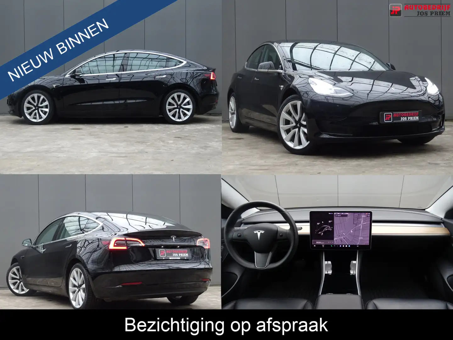 Tesla Model 3 Standard RWD Plus 60 kWh * LEER * PANORAMADAK !! Noir - 1