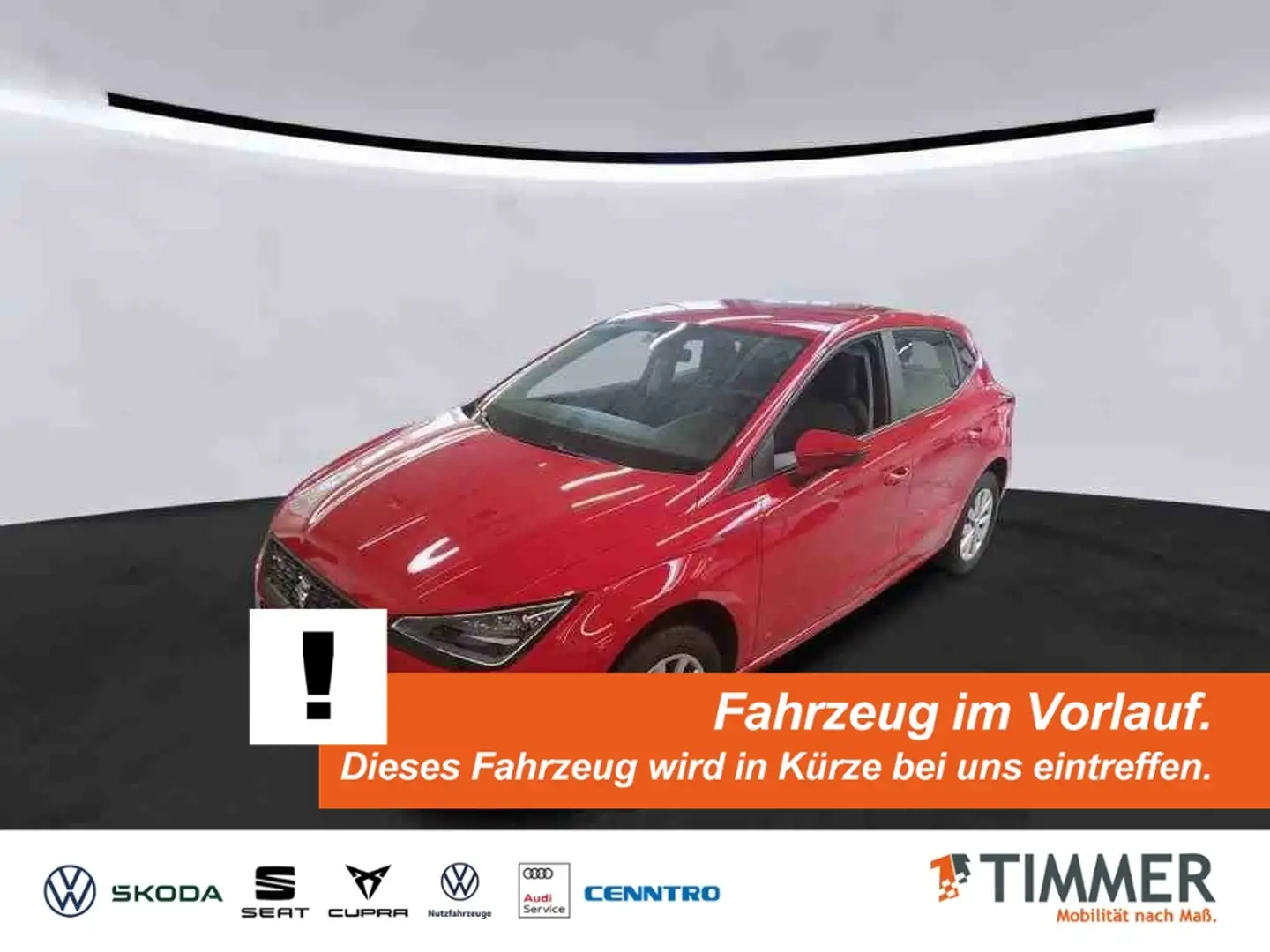 SEAT Ibiza 1.0 TSI DSG STYLE *LED *RKAM *SHZ *NAVI *PDC * Rot - 1
