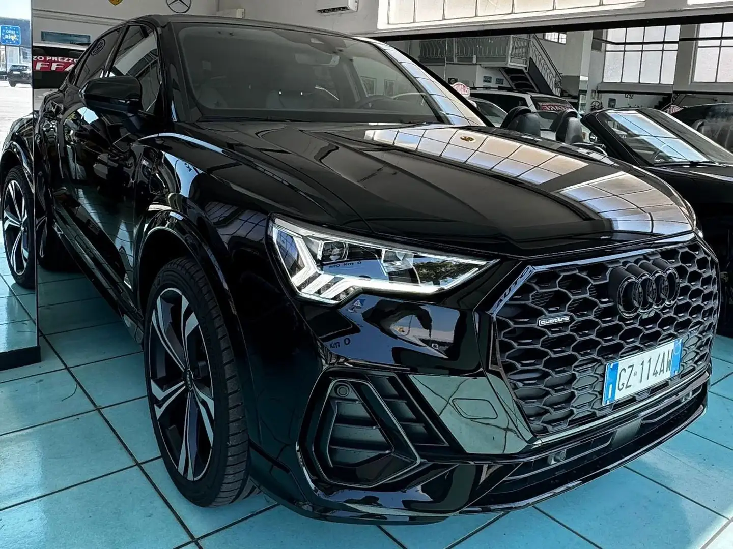 Audi Q3 Q3  SPB 40  tdi id. Black quat 193cv stronic sline Nero - 2