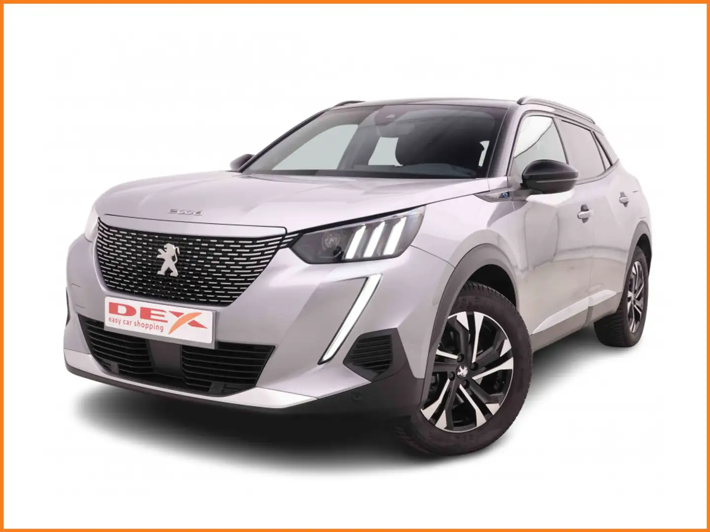 Peugeot e-2008 50 kWh EV 136 GT + Pano  + GPS + LED Gris - 1