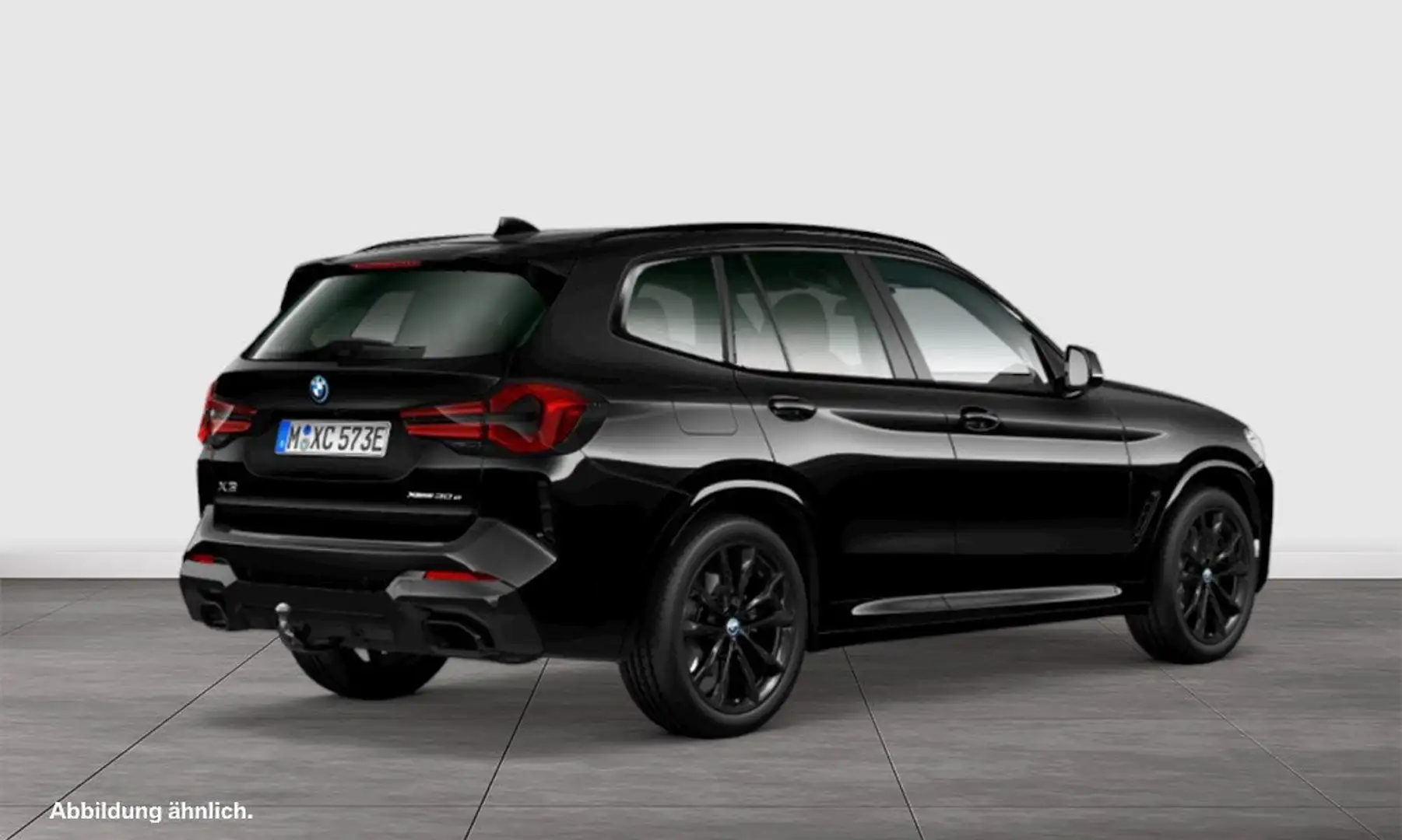 BMW X3 xDrive30e M Sport HUD PANO ACC AHK RFK NAVI Schwarz - 2