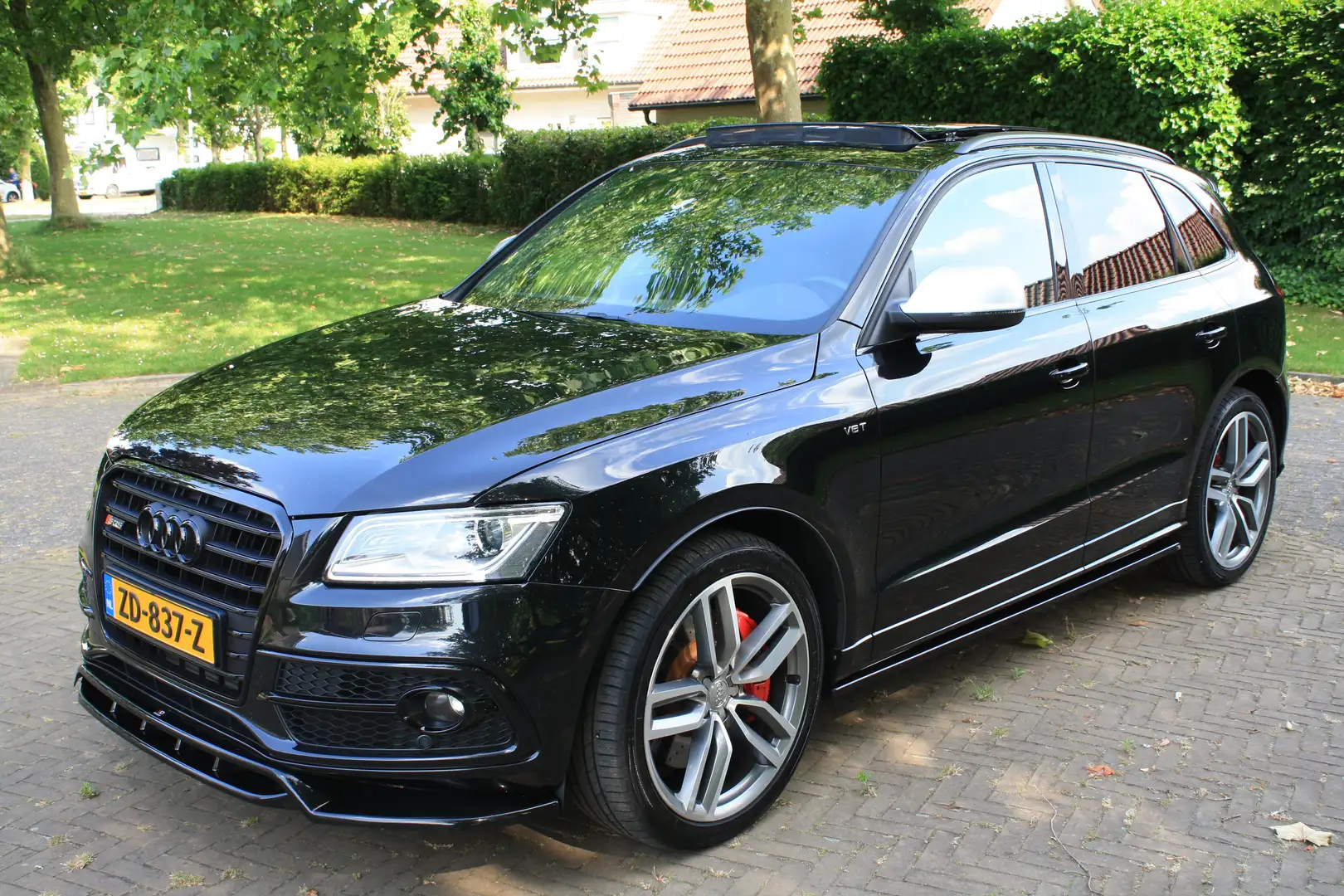 Audi SQ5 3.0 TDI Quattro / PANO / B&O / MAXTON / FULL Zwart - 2
