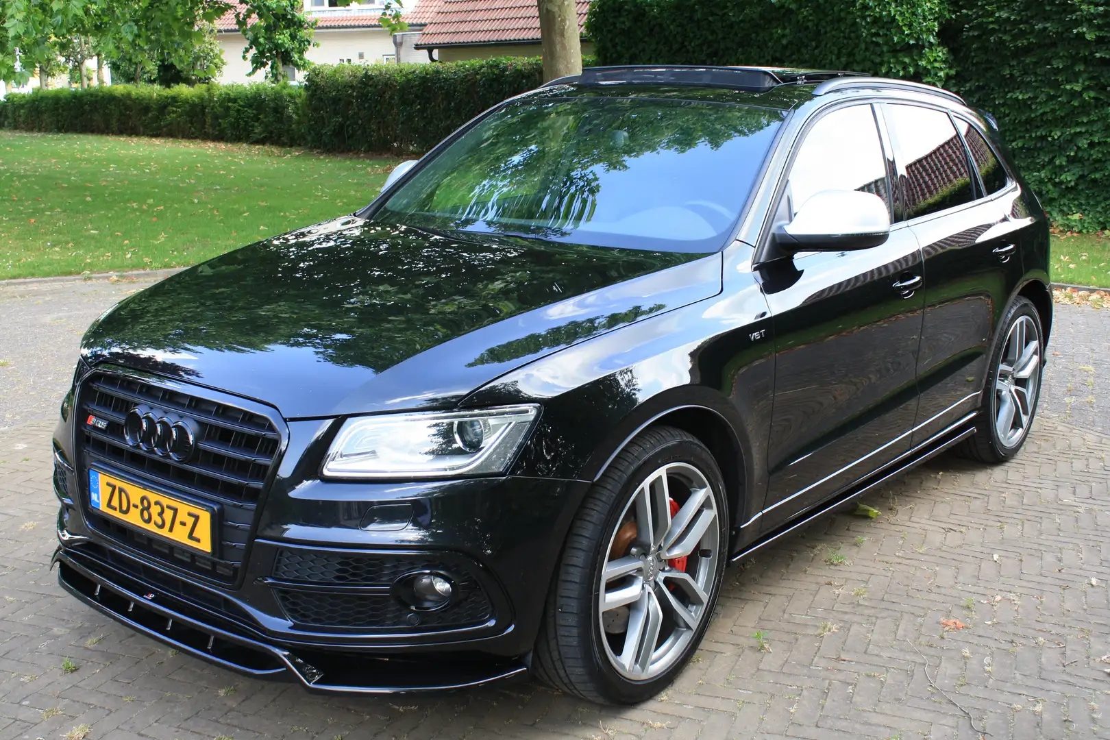 Audi SQ5 3.0 TDI Quattro / PANO / B&O / MAXTON / FULL Zwart - 1