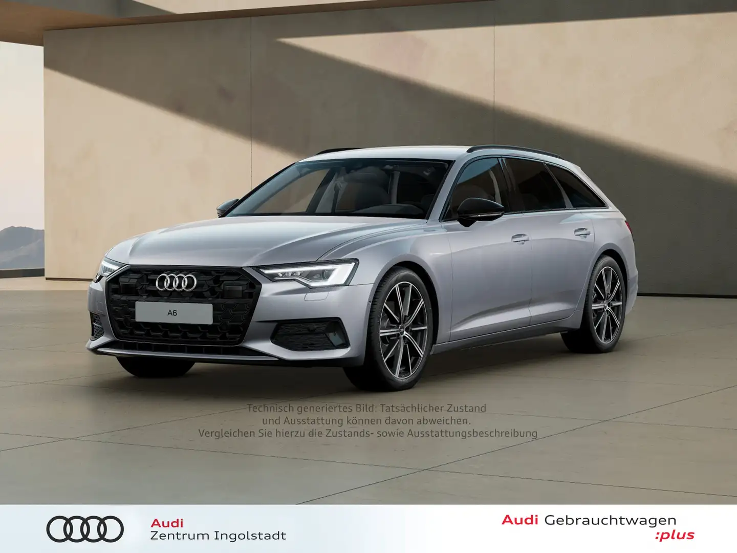 Audi A6 Avant 35 TDI MATRIX AHK 20" OPT. SCHW. Advance Silber - 1
