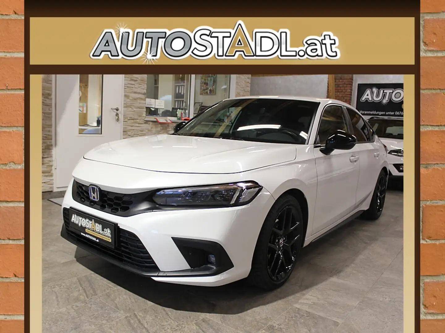 Honda Civic 2.0 i-MMD Hybrid Sport e-CVT Aut. Weiß - 1