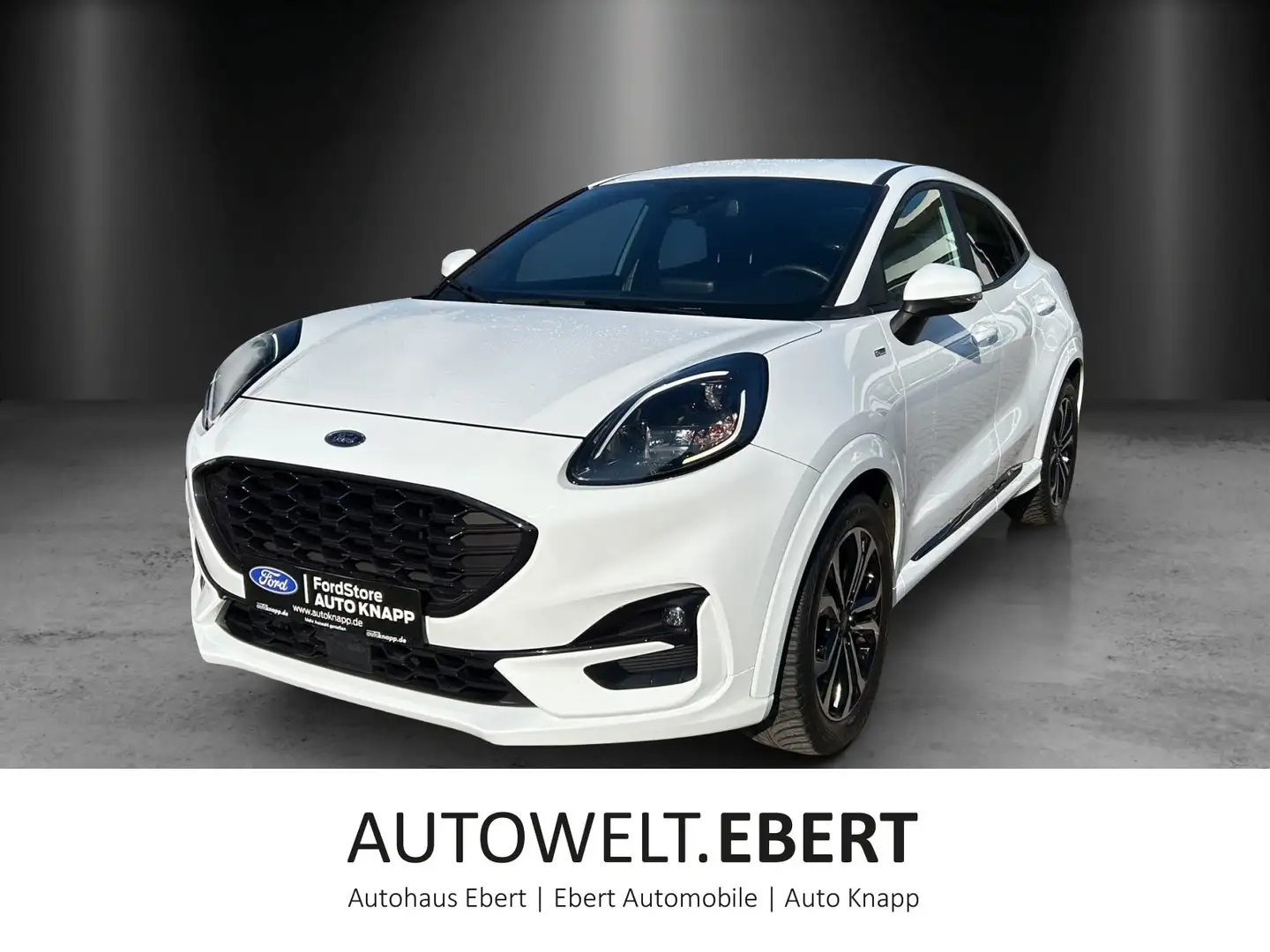 Ford Puma 1.0 EcoBoost Mild Hybrid ST-Line Weiß - 1