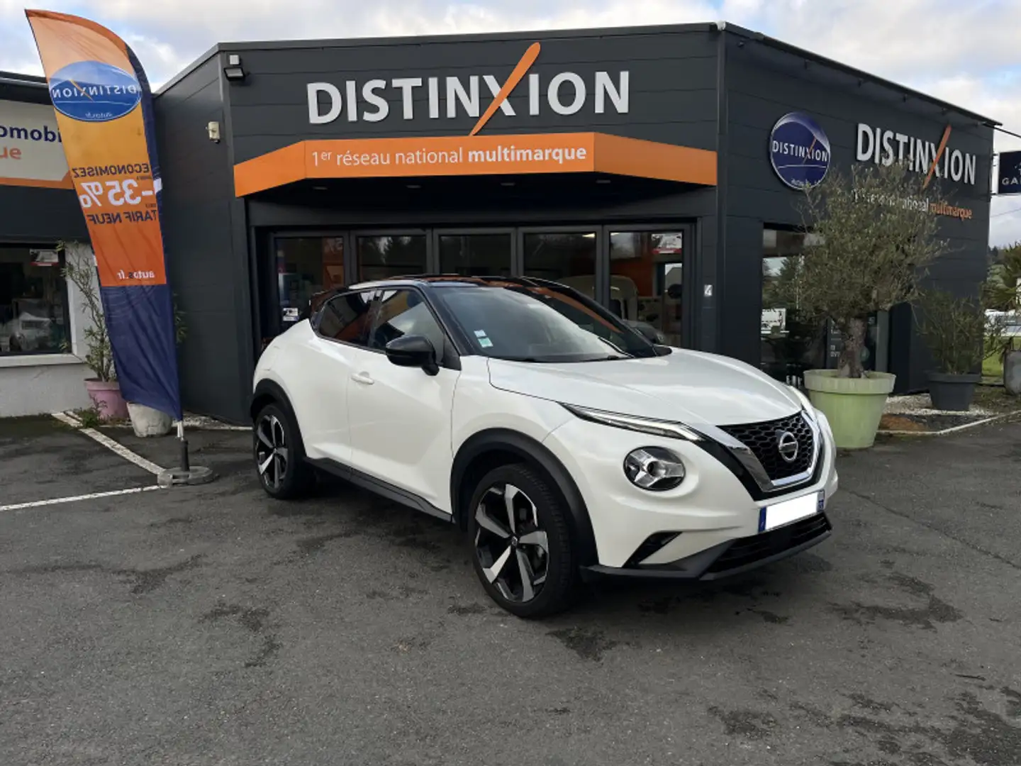 Nissan Juke 1.0 DIG-T 117CH N-CONNECTA Blanc - 1