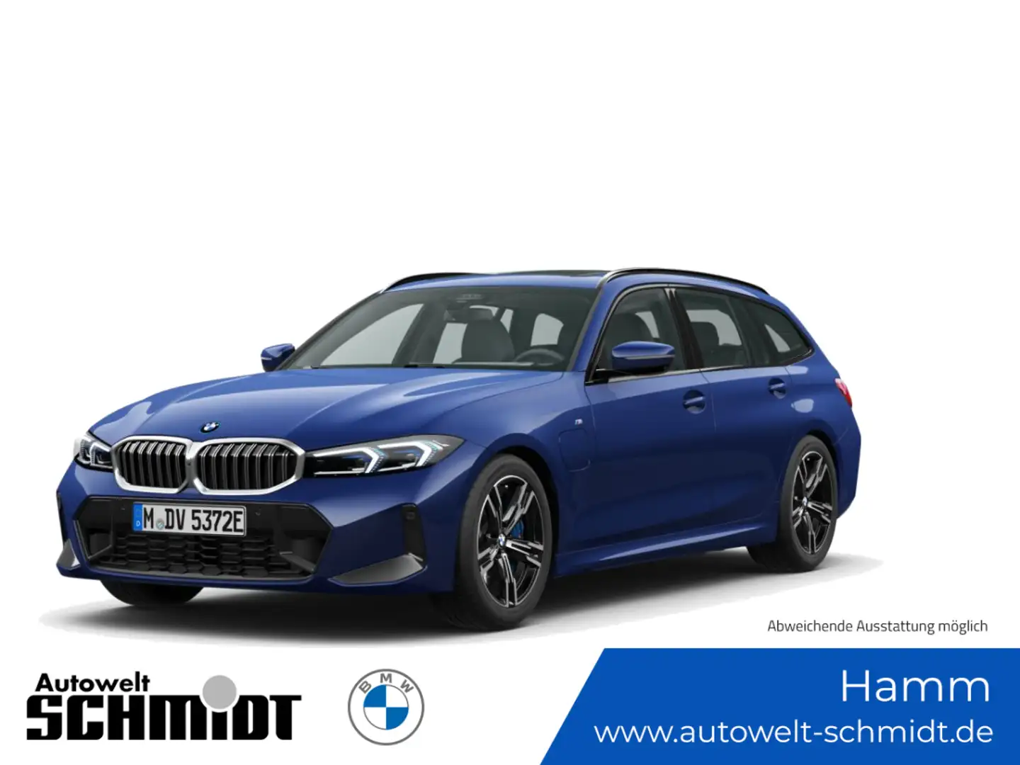 BMW 330 e Touring M Sport / NP= 80.570,- / Panorama / Blau - 1