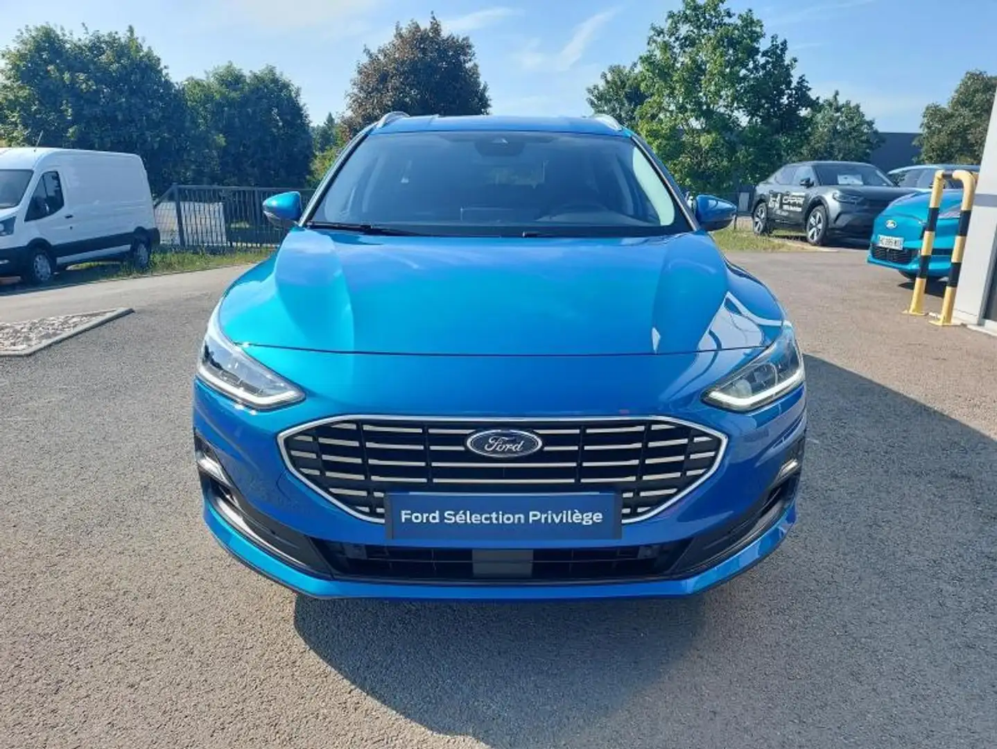 Ford Focus 1.0 Flexifuel mHEV 125ch Titanium X Business Bleu - 2