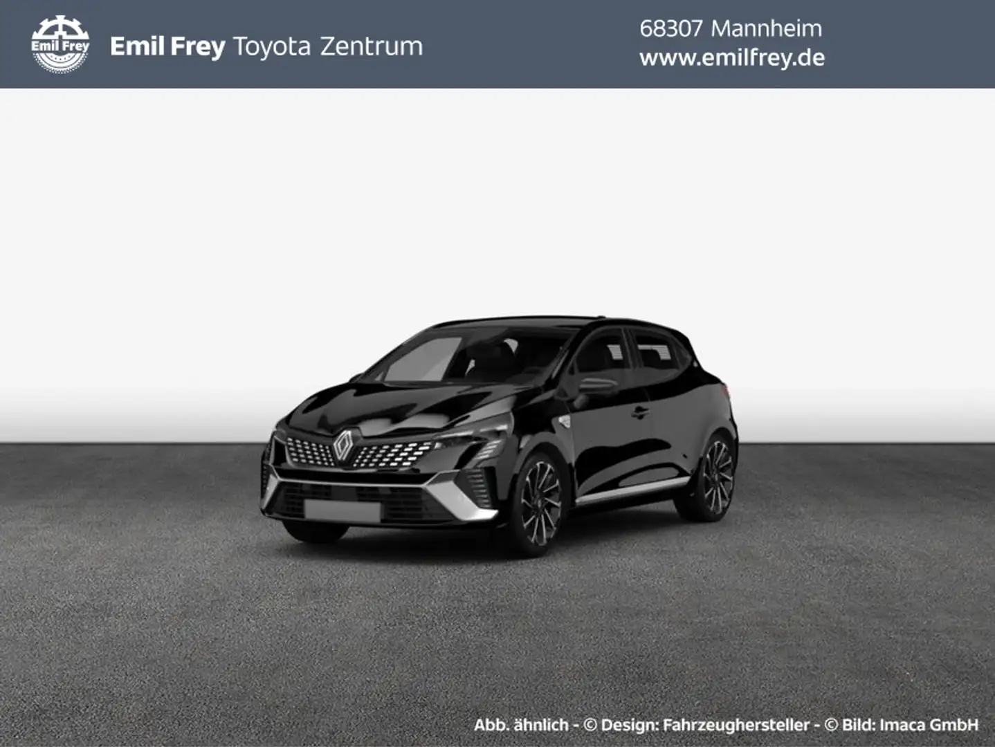 Renault Clio TCe 90 TECHNO 67 kW, 5-türig Negro - 1