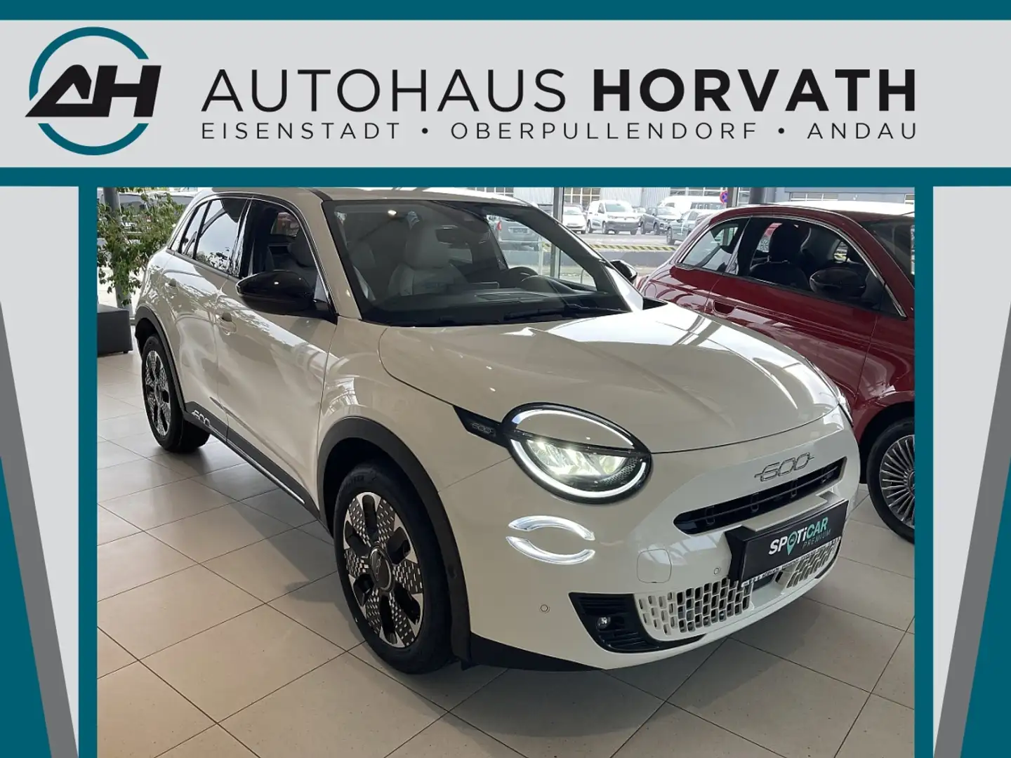 Fiat 600 Hybrid mHEV LaPrima 110 6-Gang eDCT Weiß - 1