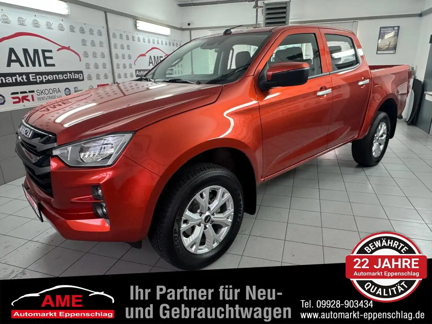 Isuzu D-Max Double Cab 4WD 6 A/T LS *BT|DAB|PDC|ACC* Portocaliu - 1
